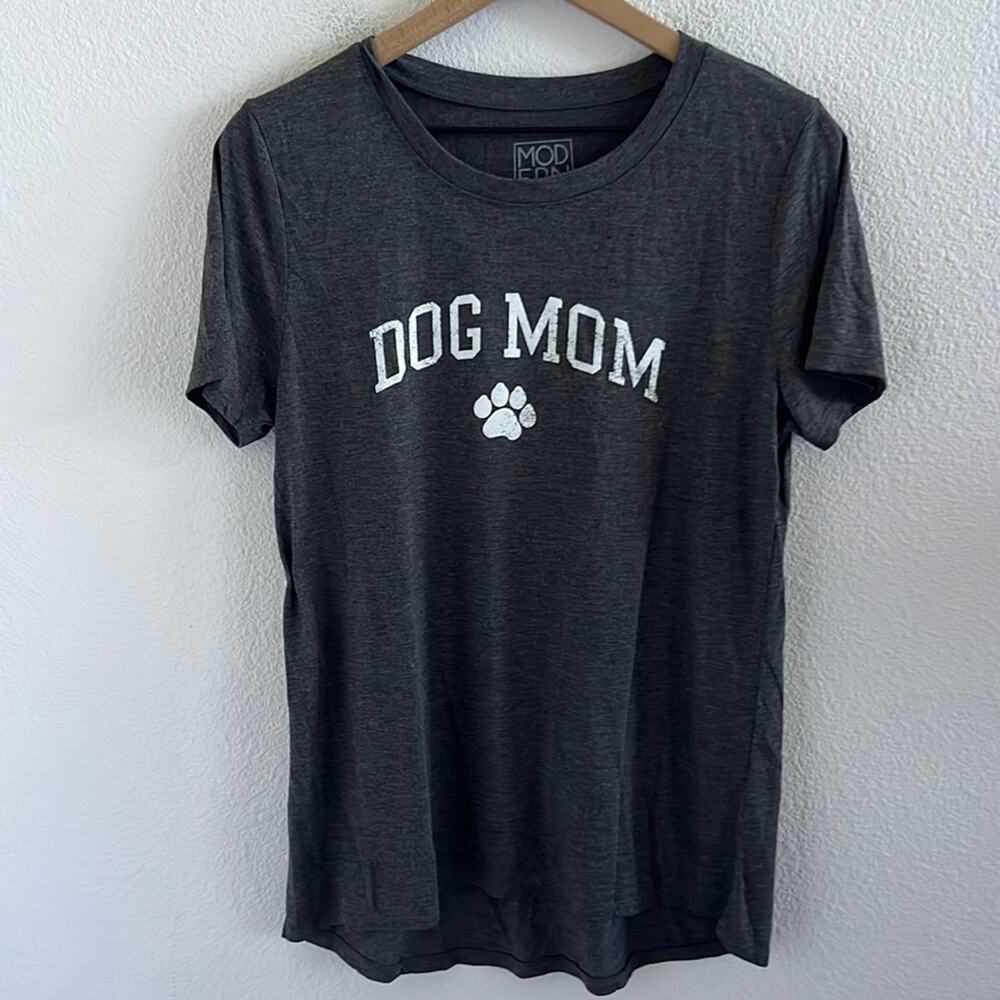 Modern Lux Dog Mom Graphic Tee T-Shirt XL